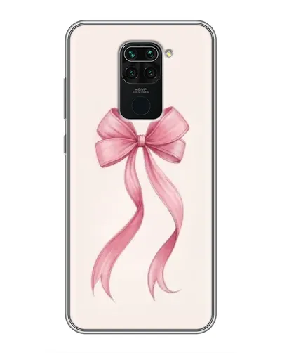 Чохол для Xiaomi Redmi Note 9 з картинкою «Рожевий бант»