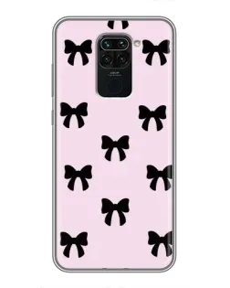 Чохол для Xiaomi Redmi Note 9 з картинкою «Чорні банти Coquette» Чохол для Xiaomi Redmi Note 9 з картинкою «Чорні банти Coquette»