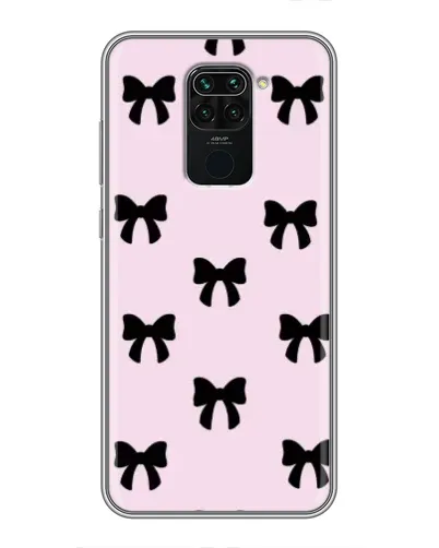 Чохол для Xiaomi Redmi Note 9 з картинкою «Чорні банти Coquette» Чохол для Xiaomi Redmi Note 9 з картинкою «Чорні банти Coquette»