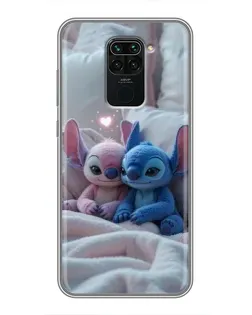 Чехол для Xiaomi Redmi Note 9 с картинкой «Плюшевые Стич Ангел» Чехол для Xiaomi Redmi Note 9 с картинкой «Плюшевые Стич Ангел»