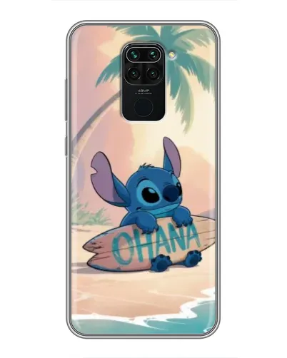 Чехол для Xiaomi Redmi Note 9 с картинкой «Стич на серфе» Чехол для Xiaomi Redmi Note 9 с картинкой «Стич на серфе»