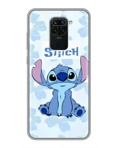Чехол для Xiaomi Redmi Note 9 с картинкой «Stitch среди цветов» Чехол для Xiaomi Redmi Note 9 с картинкой «Stitch среди цветов»