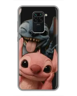 Чехол для Xiaomi Redmi Note 9 с картинкой «Стич и Ангел» Чехол для Xiaomi Redmi Note 9 с картинкой «Стич и Ангел»