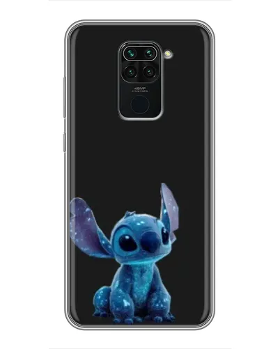 Чехол для Xiaomi Redmi Note 9 с картинкой «Стич на черном» Чехол для Xiaomi Redmi Note 9 с картинкой «Стич на черном»