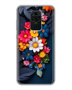 Чехол для Xiaomi Redmi Note 9 с картинкой «Цветочная феерия» Чехол для Xiaomi Redmi Note 9 с картинкой «Цветочная феерия»