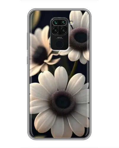 Чехол для Xiaomi Redmi Note 9 с картинкой «Белые маргаритки макро» Чехол для Xiaomi Redmi Note 9 с картинкой «Белые маргаритки макро»