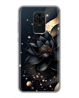 Чехол для Xiaomi Redmi Note 9 с картинкой «Черный лотос» Чехол для Xiaomi Redmi Note 9 с картинкой «Черный лотос»