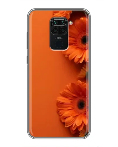 Чехол для Xiaomi Redmi Note 9 с картинкой «Оранжевые герберы» Чехол для Xiaomi Redmi Note 9 с картинкой «Оранжевые герберы»