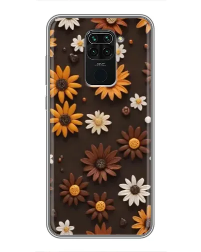 Чехол для Xiaomi Redmi Note 9 с картинкой «Узор из маленьких подсолнухов» Чехол для Xiaomi Redmi Note 9 с картинкой «Узор из маленьких подсолнухов»