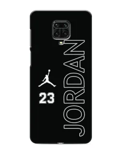 Чохол для Xiaomi Redmi Note 9S з картинкою «Jordan Vertical»