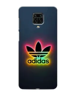 Чохол для Xiaomi Redmi Note 9S з картинкою «Неоновий Adidas»