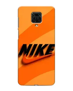 Чохол для Xiaomi Redmi Note 9S з картинкою «Помаранчевий драйв Nike»