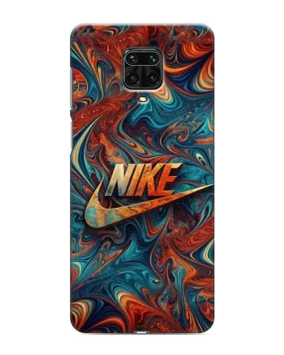 Чохол для Xiaomi Redmi Note 9S з картинкою «Nike в абстракції»