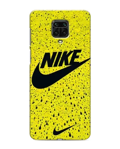 Чохол для Xiaomi Redmi Note 9S з картинкою «Жовтий текстурний Nike»