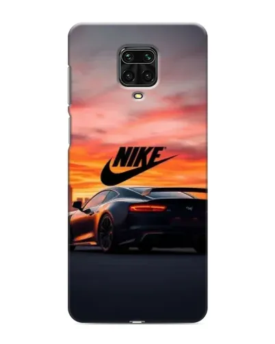 Чохол для Xiaomi Redmi Note 9S з картинкою «Nike та суперкар»