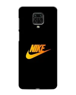 Чохол для Xiaomi Redmi Note 9S з картинкою «Золотий логотип Nike»