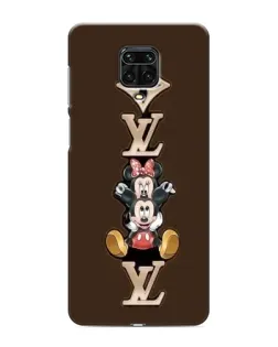 Чохол для Xiaomi Redmi Note 9S з картинкою «LV та Міккі Маус»
