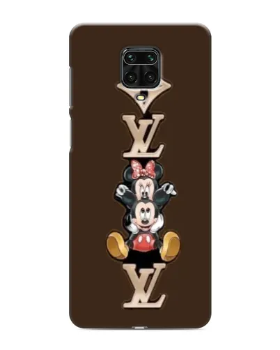 Чохол для Xiaomi Redmi Note 9S з картинкою «LV та Міккі Маус»