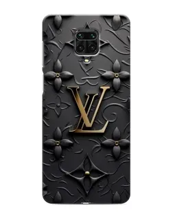 Чохол для Xiaomi Redmi Note 9S з картинкою «Шкіряна текстура LV»