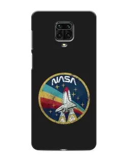 Чохол для Xiaomi Redmi Note 9S з картинкою «NASA — емблема місії»