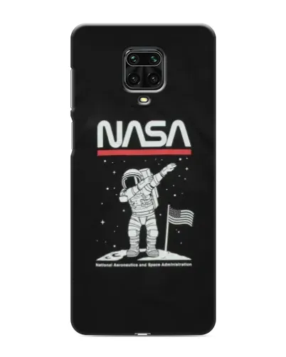 Чохол для Xiaomi Redmi Note 9S з картинкою «NASA — крокуємо по Місяцю» Чохол для Xiaomi Redmi Note 9S з картинкою «NASA — крокуємо по Місяцю»