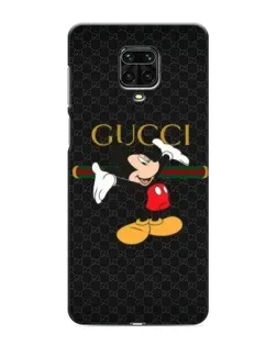Чехол для Xiaomi Redmi Note 9S с картинкой «Микки Маус Gucci» Чехол для Xiaomi Redmi Note 9S с картинкой «Микки Маус Gucci»