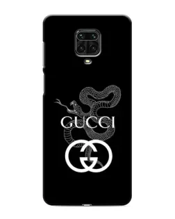 Чехол для Xiaomi Redmi Note 9S с картинкой «Gucci — серебряная змея» Чехол для Xiaomi Redmi Note 9S с картинкой «Gucci — серебряная змея»