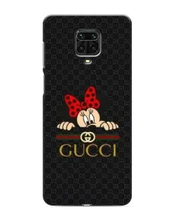 Чехол для Xiaomi Redmi Note 9S с картинкой «Минни Маус Gucci — черный» Чехол для Xiaomi Redmi Note 9S с картинкой «Минни Маус Gucci — черный»