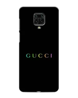 Чехол для Xiaomi Redmi Note 9S с картинкой «Gucci — неоновый минимализм» Чехол для Xiaomi Redmi Note 9S с картинкой «Gucci — неоновый минимализм»