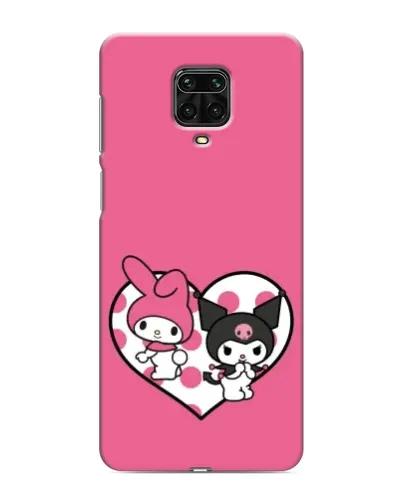 Чехол для Xiaomi Redmi Note 9S с картинкой «Kuromi и My Melody» Чехол для Xiaomi Redmi Note 9S с картинкой «Kuromi и My Melody»
