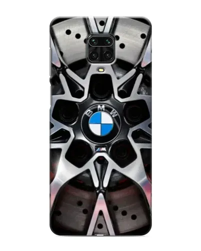 Чехол для Xiaomi Redmi Note 9S с картинкой «BMW — деталь диска»