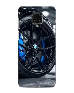 Чохол для Xiaomi Redmi Note 9S з картинкою «Колесо BMW зблизька»