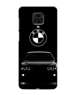 Чохол для Xiaomi Redmi Note 9S з картинкою «BMW — погляд з темряви»