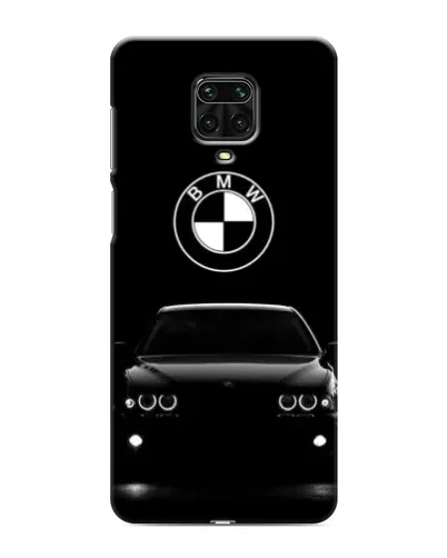 Чехол для Xiaomi Redmi Note 9S с картинкой «BMW — взгляд из темноты»