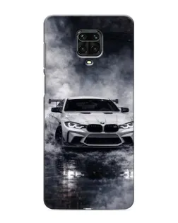 Чохол для Xiaomi Redmi Note 9S з картинкою «BMW крізь туман»