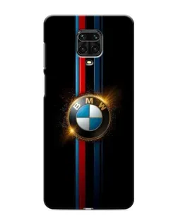 Чохол для Xiaomi Redmi Note 9S з картинкою «BMW M-Power неон»