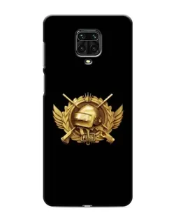 Чохол для Xiaomi Redmi Note 9S з картинкою «PUBG — помаранчевий градієнт»