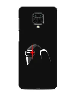 Чехол для Xiaomi Redmi Note 9S с картинкой «Among Us шлем»
