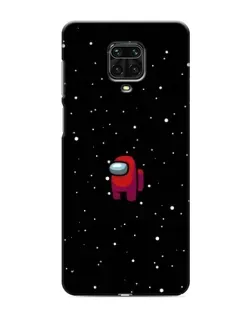 Чехол для Xiaomi Redmi Note 9S с картинкой «Красный Among Us»