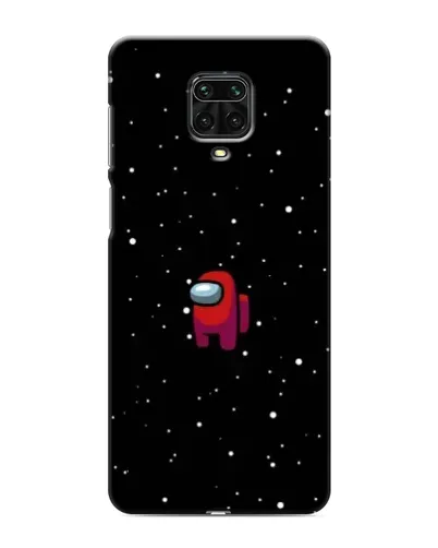 Чехол для Xiaomi Redmi Note 9S с картинкой «Красный Among Us»