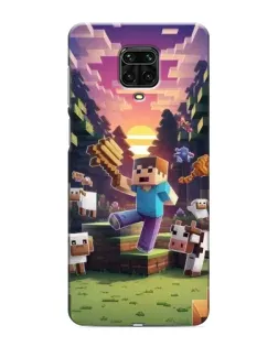 Чохол для Xiaomi Redmi Note 9S з картинкою «Стів на фермі»