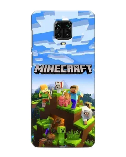 Чехол для Xiaomi Redmi Note 9S с картинкой «Minecraft классический мир» Чехол для Xiaomi Redmi Note 9S с картинкой «Minecraft классический мир»