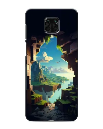 Чехол для Xiaomi Redmi Note 9S с картинкой «Вид из пещеры» Чехол для Xiaomi Redmi Note 9S с картинкой «Вид из пещеры»