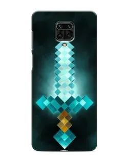 Чохол для Xiaomi Redmi Note 9S з картинкою «Алмазний меч неон» Чохол для Xiaomi Redmi Note 9S з картинкою «Алмазний меч неон»