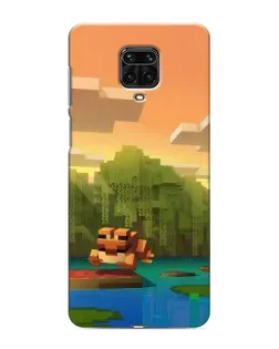 Чохол для Xiaomi Redmi Note 9S з картинкою «Майнкрафт захід сонця» Чохол для Xiaomi Redmi Note 9S з картинкою «Майнкрафт захід сонця»