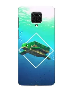 Чохол для Xiaomi Redmi Note 9S з картинкою «Черепаха Minecraft» Чохол для Xiaomi Redmi Note 9S з картинкою «Черепаха Minecraft»