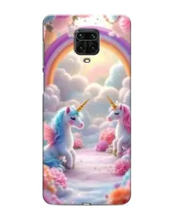 Чехол для Xiaomi Redmi Note 9S с картинкой «Радуга и единороги» Чехол для Xiaomi Redmi Note 9S с картинкой «Радуга и единороги»