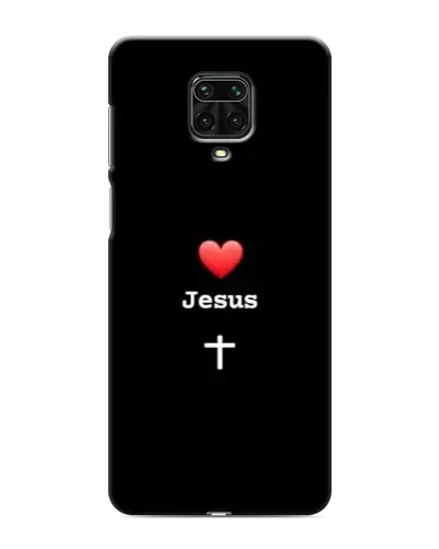 Чехол для Xiaomi Redmi Note 9S с картинкой «Сердце - Jesus» Чехол для Xiaomi Redmi Note 9S с картинкой «Сердце - Jesus»