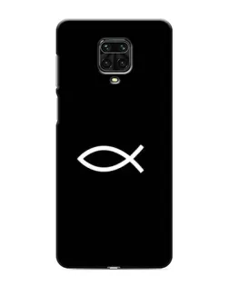 Чехол для Xiaomi Redmi Note 9S с картинкой «Символ рыбы Jesus» Чехол для Xiaomi Redmi Note 9S с картинкой «Символ рыбы Jesus»