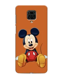 Чехол для Xiaomi Redmi Note 9S с картинкой «Микки отдыхает»
